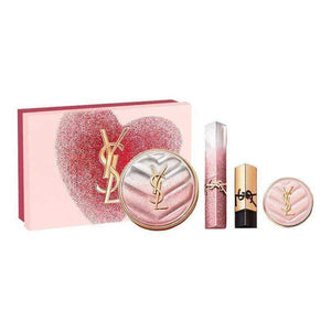 YSL Limited Edition Pink Star Beauty Set - Lipstick & Cushion Foundation.