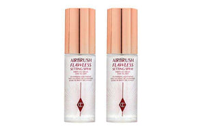 Charlotte Tilbury Airbrush setting spray provides long-lasting makeup and gives skin a radiant finish..