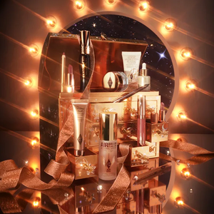 CT Charlotte Beauty Treasure Chest Makeup Set 2025 Christmas Collection Easy to Apply Pigment Twelve-Piece Set Birthday Gift Christmas Gift for Girlfriend