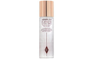 Charlotte Tilbury Airbrush setting spray provides long-lasting makeup and gives skin a radiant finish..