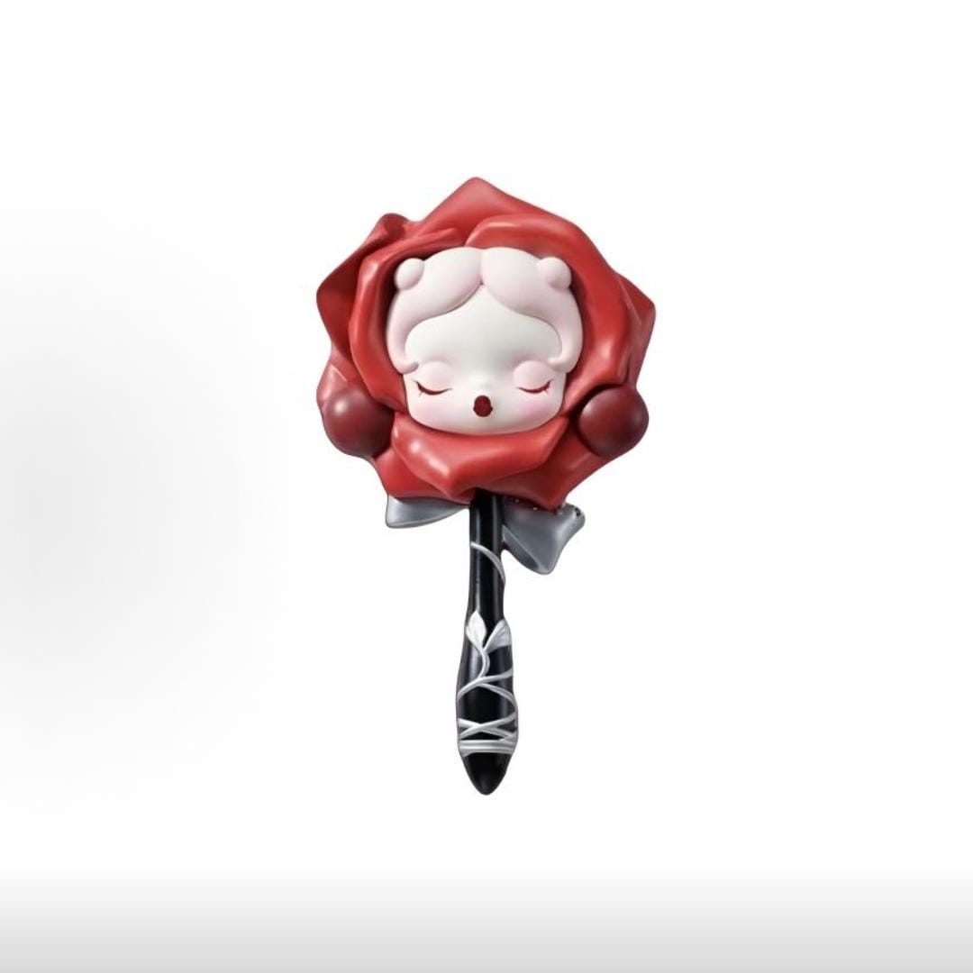 MAC x POP MART Skullpanda Rose Handheld Makeup Mirror