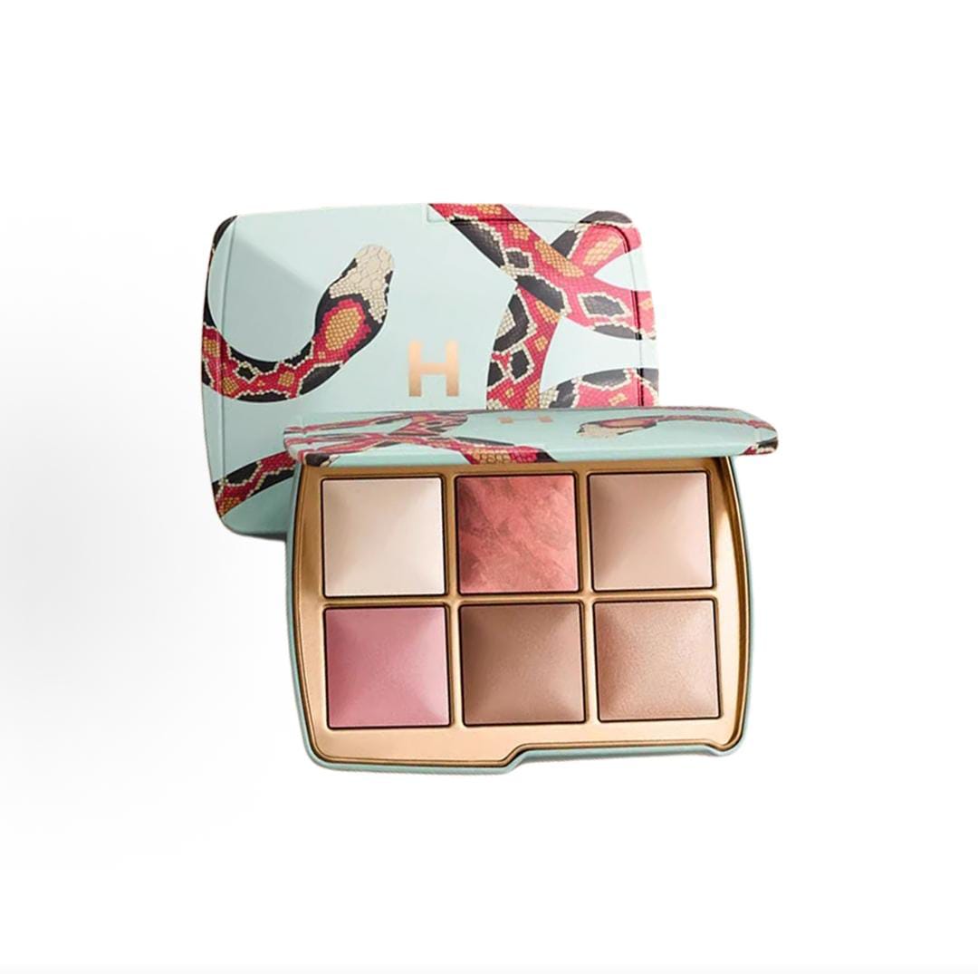 Snake Print 6-Color Contour & Blush Face Palette