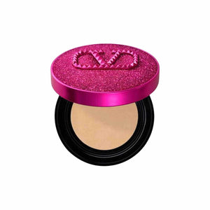 Valentino Beauty Fantasy Pink glitter cushion foundation compact with applicator and refill