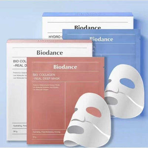Biodance Real Deep Mask Collection - Hydrating & Radiance Sheet Masks.