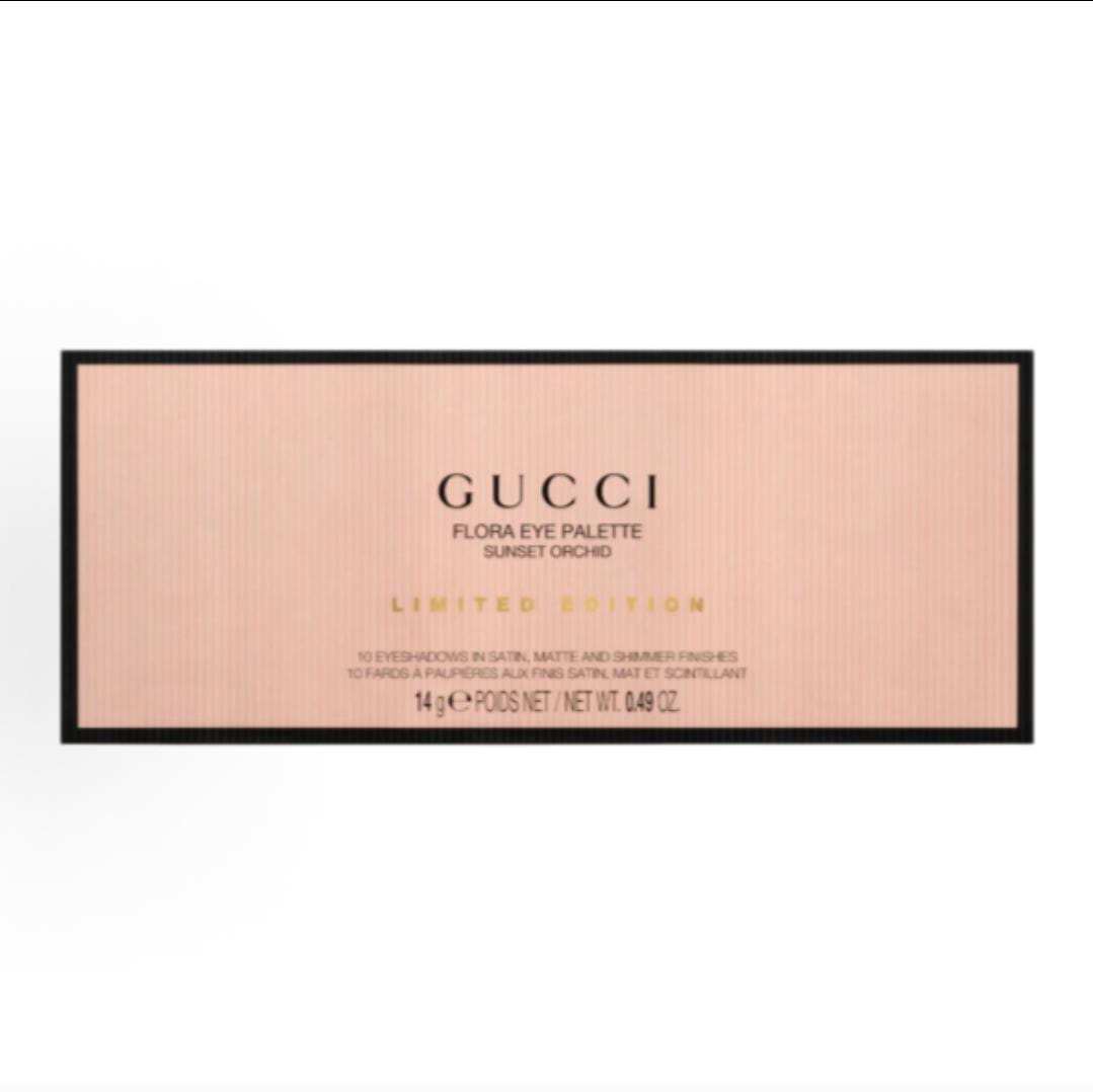 Gucci Limited-Edition Flora Eye Palette - 01 Sunset Orchid.