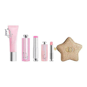 Dior Addict Lip Kit – A luxurious lip collection with a star-shaped bag.