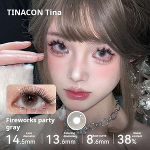 A high-contrast gray lens with a sparkling pattern, ideal for parties and special occasions.