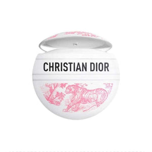 Christian Dior Toile de Jouy Pink Tiger AirPods Case with Keychain.