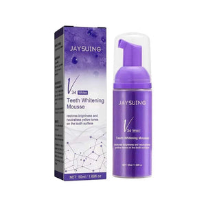V34 Teeth Cleansing Whitening Mousse Removes Sta Whitening H.