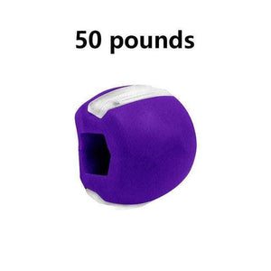 Food-grade Silica Gel Jaw Exercise Line Ball Muscle Trainin.