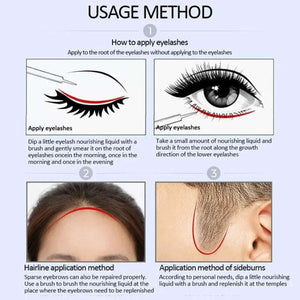 Eyebrow Growth Serum for thicker lashes and fuller brows nourishing hair follicles