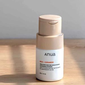 Anua Rice Bran Enzyme Brightening Cleansing Powder 40g Arbutin Brightening Cleansing Powder