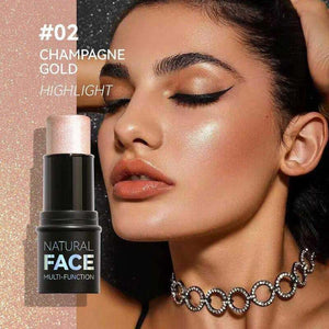 Waterproof Contouring Bronzer Highlighters Stick Glitter Sil.