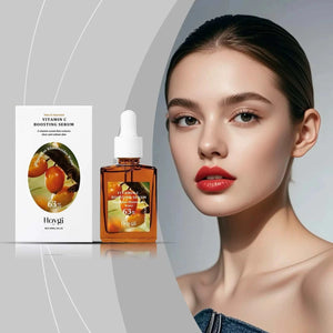 Hoygi Vitamin C Serum Gentle moisturizing locks in moisture and brightens daily skincare beauty serum