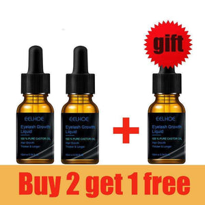 Natural Eyelash Growth Serum: 100% Pure Castor Oil Eyelash & Brow Complex.