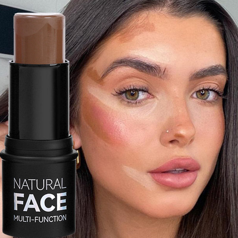 Waterproof Contouring Bronzer Highlighters Stick Glitter Sil