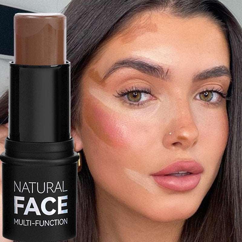 Waterproof Contouring Bronzer Highlighters Stick Glitter Sil.
