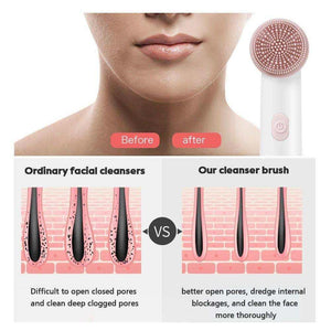Electric Face Cleansing Brush For Facial Skin Care Wash Soni.