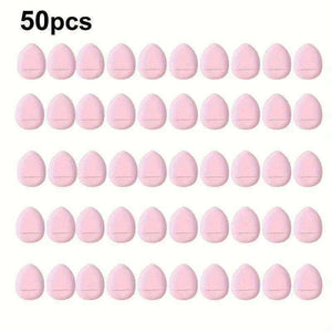 50pcs Mini Finger Sponge Powder Puff Pink Mini Size Finger P.