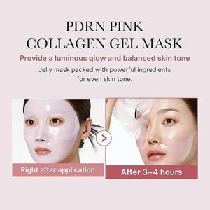 Bio-Collagen Real Deep Mask – Overnight Hydrating Face Mask for Pore Tightening & Elasticity | Deep Absorbing Hydrogel Sheet Mask for Glass Skin | 1pc.