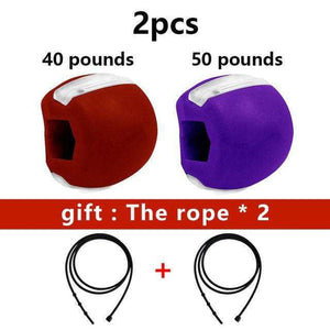 Food-grade Silica Gel Jaw Exercise Line Ball Muscle Trainin.