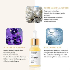 10ml Permanent Quick Hair Removal serum bottle for face and body hair reduction