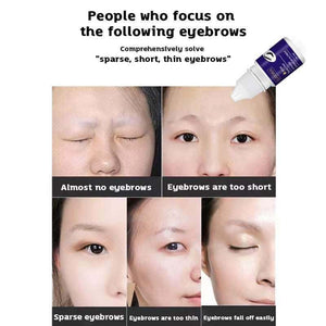 Eyebrow Growth Serum for thicker brows and longer lashes enhancing natural beauty