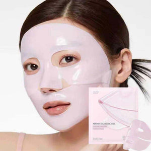 Bio-Collagen Real Deep Mask hydrating hydrogel face mask for pore tightening and elasticity with PDRN and collagen