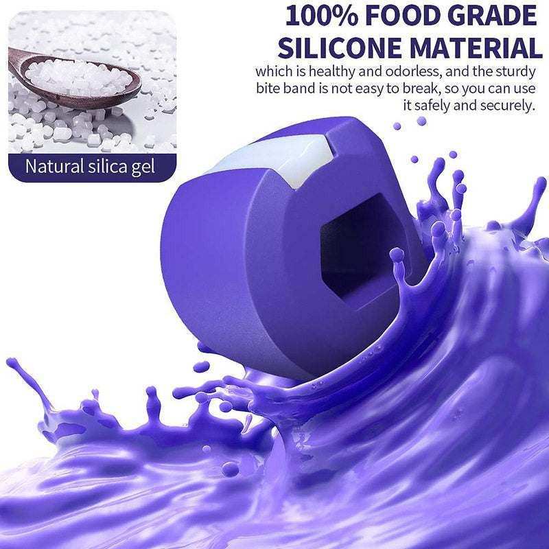 Food-grade Silica Gel Jaw Exercise Line Ball Muscle Trainin.