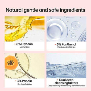 Bubble Remove Dark Lips Balm Gloss Oil Moisturizing Exfoliat.