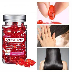 Hair Vitamin Serum Capsule Hair Maks Treatment Serum Enriche