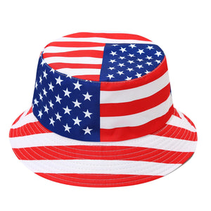 قبعة Bucket Hat بتصميم أعلام الدول لمشجعي كأس العالم.