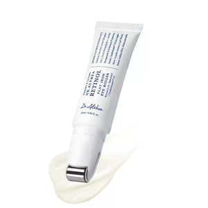 Dr.Althea Retinol Flat Iron Eye Roller firming lifting eye cream with cooling metal applicator and anti-aging ingredients