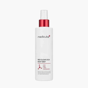 Medicube Red Clear Cica Body Mist - Exfoliating & Soothing Body Acne Spray.