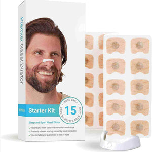 نفس Nasal breathing dilator starter kit with packaging and product display.