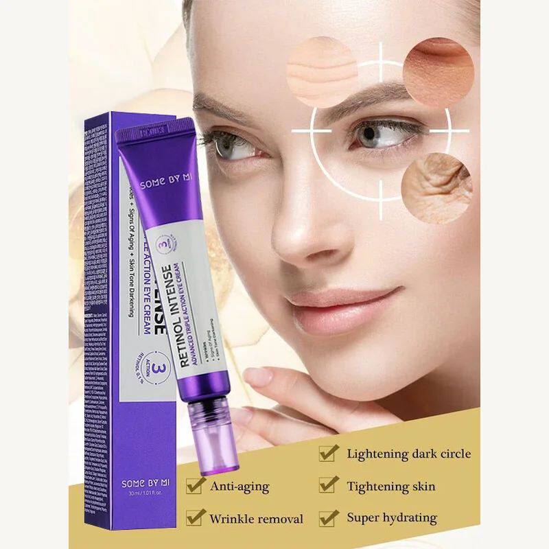 Retinol Anti-Aging Eye Cream A-Alcohol Intense Firming Tripl