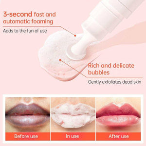Bubble Remove Dark Lips Balm Gloss Oil Moisturizing Exfoliat.