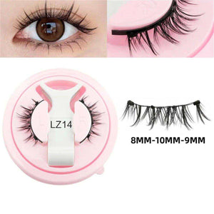 Reusable magnetic eyelashes with applicator kit for natural, voluminous look and easy, glue-free application