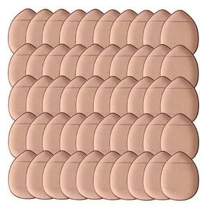 50pcs Mini Finger Sponge Powder Puff Pink Mini Size Finger P.