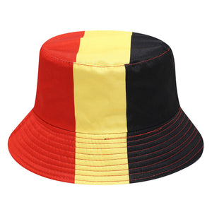 قبعة Bucket Hat بتصميم أعلام الدول لمشجعي كأس العالم.