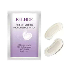 Microneedle Eye Patches with Hyaluronic Acid & Collagen – Advanced Dissolvable Micro-Dart Technology | Instant Hydration & Anti-Wrinkle Treatment for Dark Circles & Fine Lines.