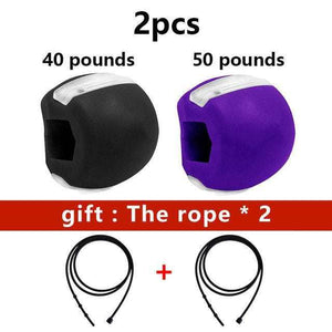Food-grade Silica Gel Jaw Exercise Line Ball Muscle Trainin.