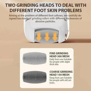 Rechargeable Electric Foot Grinder Dead Skin Remover Calluse.