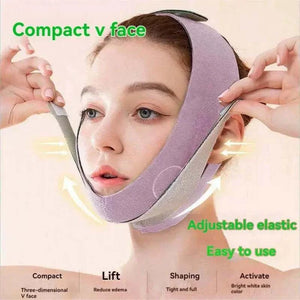 Slimming Face Belt Lifting Double Chin Face Mask Tight But N