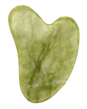 Natural Jade Gua Sha Scraper Board Massage Rose Quartz Jade.