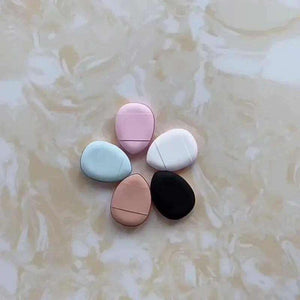 50pcs Mini Finger Sponge Powder Puff Pink Mini Size Finger P.