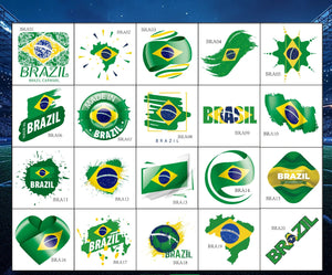 تاتو مؤقت World Cup بتصاميم منتخبات متنوعة وعالية الجودة.