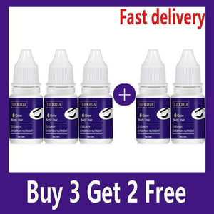 Eyebrow Growth Serum for thicker brows and longer lashes enhancing natural beauty