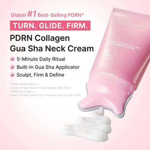 Cross-border TK Hot Item PDRN Collagen Neck Cream Neck Gua Sha Massage Cream with Volufiline 5%