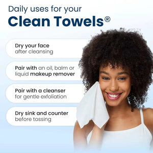 US Direct Mail Disposable Facial Cleansing Wipes 100% USDA Bio-Based Degradable Makeup Remover Wipes